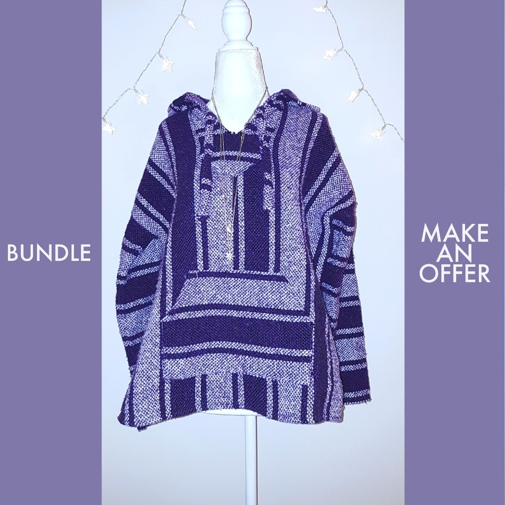 𝘚𝘈𝘓𝘌 ☆ VINTAGE Soft Drug Rug Woven Sweater